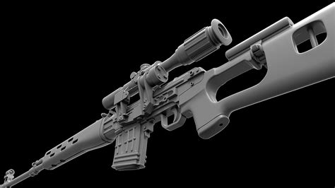 ArtStation - Dragunov SVD | Resources