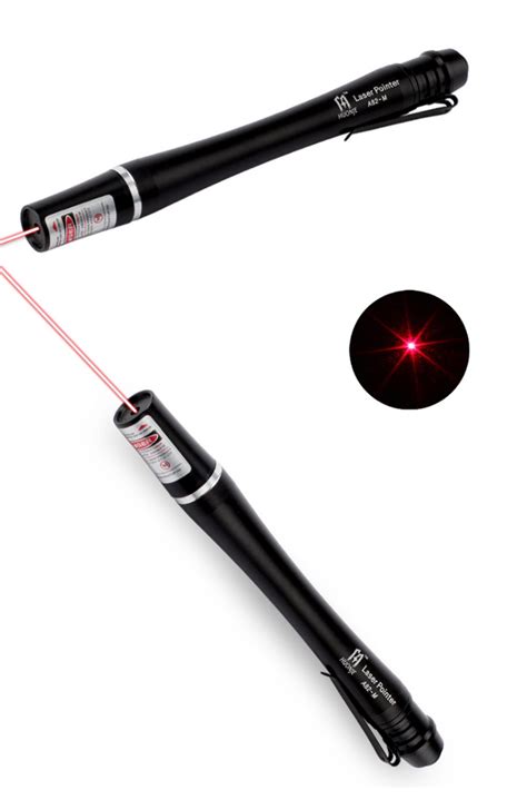 Stylo pointeur laser rouge classe 3 5mW 100mW élégant