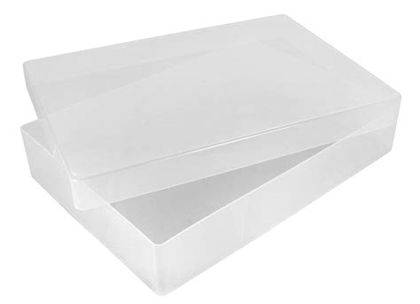 CLEAR PLASTIC STORAGE BOXES IN 3 SIZES A4 DEEP / A4 SLIM / A5 DEEP. | eBay