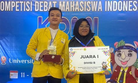 Keren Mahasiswa Unnes Juara I Lomba Debat Mahasiswa Nasional