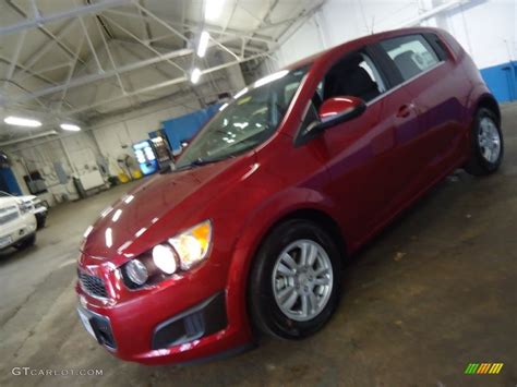 Crystal Red Tintcoat Chevrolet Sonic Lt Hatch Photo