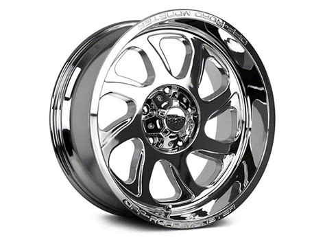 Off Road Monster Sierra 3500 M22 Chrome 8 Lug Wheel 22x12 44mm