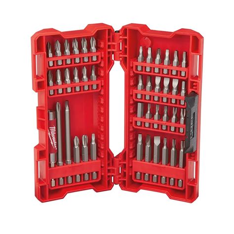 Milwaukee Tool Driver Bit Set 42 Piece The Home Depot Canada