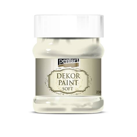 Dekor paint soft chalky 230 ml kriedová farba krémová biela