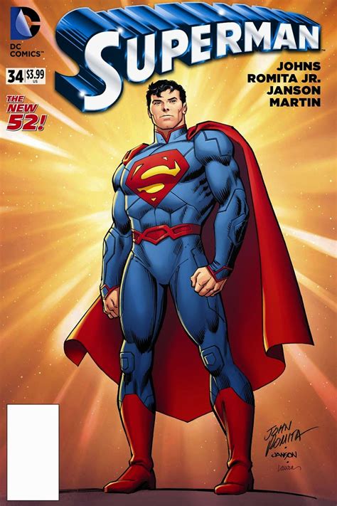 DC Comics of the 1980s: New 52 Superman by John Romita Sr.