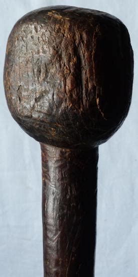 Early 19th Century African War Club Or Knobkerrie Militariahub