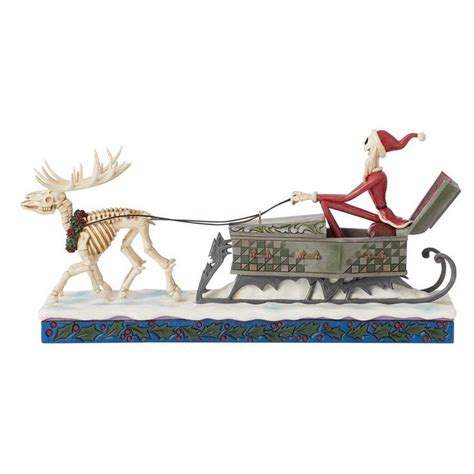 Disney Traditions The Nightmare Before Christmas Jack Skeleton Sleigh