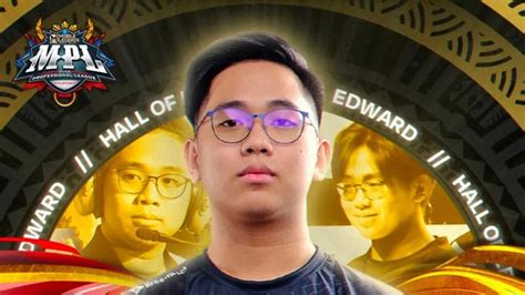 Edward Niluklok Sa Hanay Ng Mga Alamat Sa MPL PH Hall Of Legends ONE