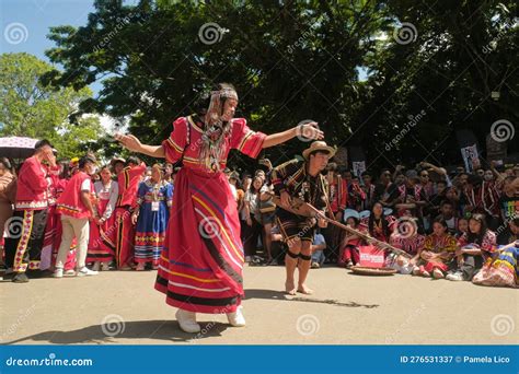 Philippines Bukidnon Tribal Street Dancers Editorial Image ...