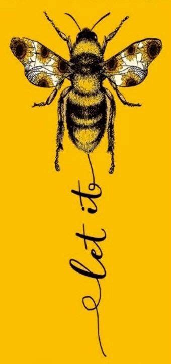 A Drawing Of A Bee Sitting On Top Of The Word Lettuce Written In