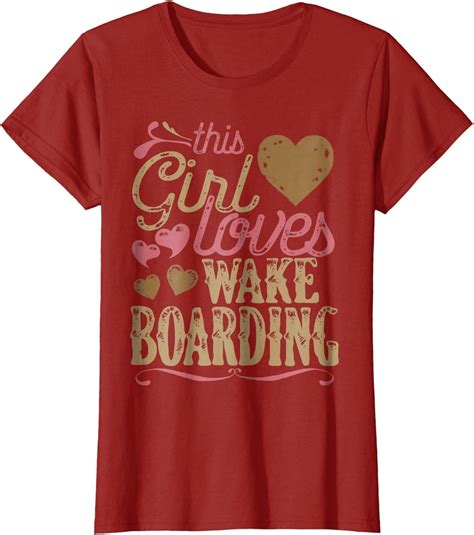 Wakeboarding Shirt Tshirt T Tee Present Wakeboarder