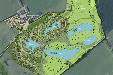 Centre Parcs Style Holiday Village Set For 185 Acre Golf Site Near