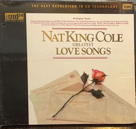 NAT KING COLE GREATEST LOVE SONGS XRCD24 Hobbies Toys Music