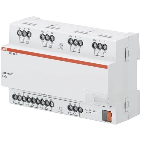 KNX Switch Actuator IO S8 6 1 1 ABB Home And Building Automation