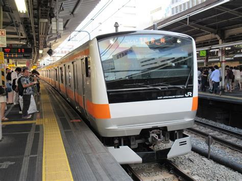 Hd Jr東日本 中央線 E233系0番台 青梅特快「青梅行き」新宿駅 到着〜発車 Jr Chuo Line Shinjuku