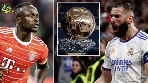 Ballon Dor Le D Tail Des Votes Enfin D Voil Sadio Man Et Benzema