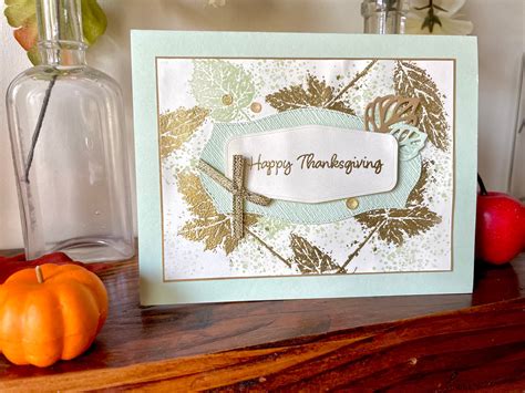 Thanksgiving Cards Holiday Card Handmade Thanksgiving Card - Etsy