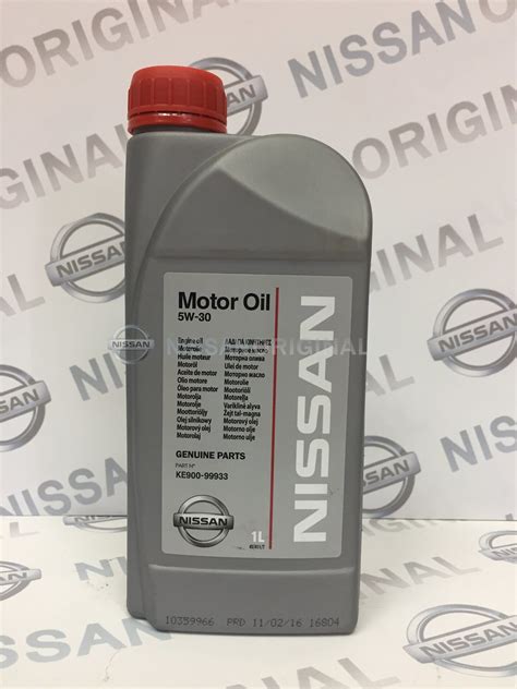 Моторное масло Ниссан 5W-30 KE900-99933, 1л