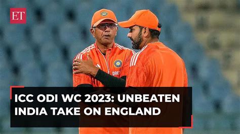 Ind Vs Eng World Cup Undefeated India Face England With An Eye