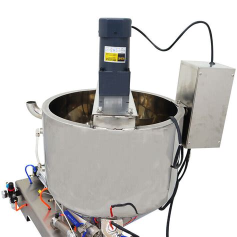 Ml Paste Liquid Heating Mixing Filling Machine W Vertical