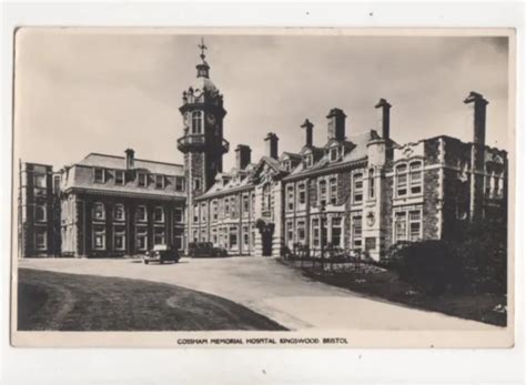 COSSHAM MEMORIAL HOSPITAL Kingswood Bristol Vintage RP Postcard 285b ...