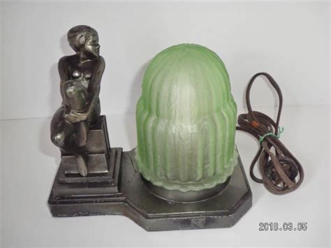 Pin On Art Deco Lady Lamps