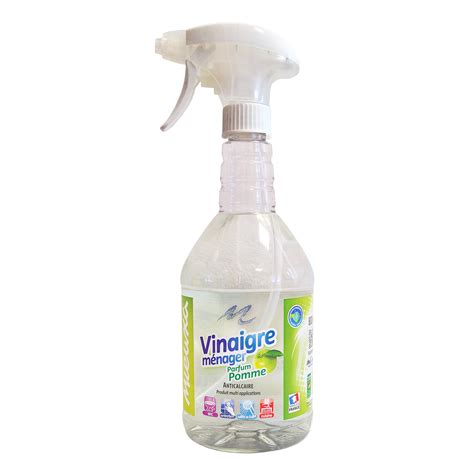 Nettoyant ménager vinaigre ménager pomme MIEUXA le flacon de 800mL à