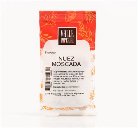 NUEZ MOSCADA ENTERA X 30 GR Taiichi