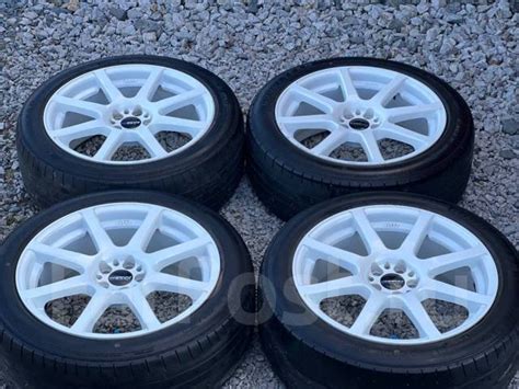 Made in Japan! Белоснежные спорт-диски Blitz BRW Profile 08 R18 5*100 ...