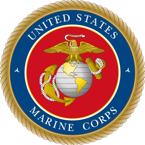 Seal Of The United States Marine Corps Royalty Free Vector