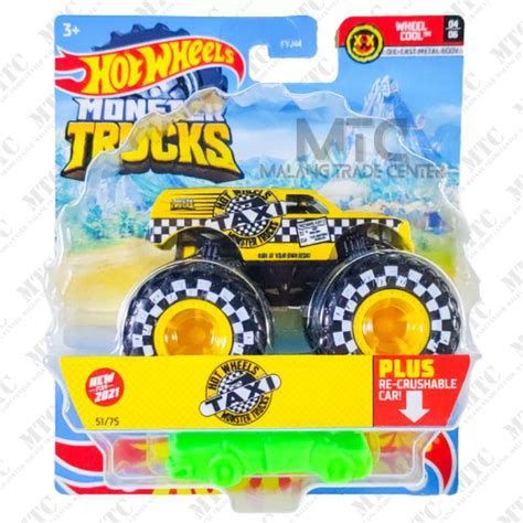 Jual Hot Wheels Monster Trucks Taxi Yellow J2021 Di Seller MTC Malang Trade Center Blimbing