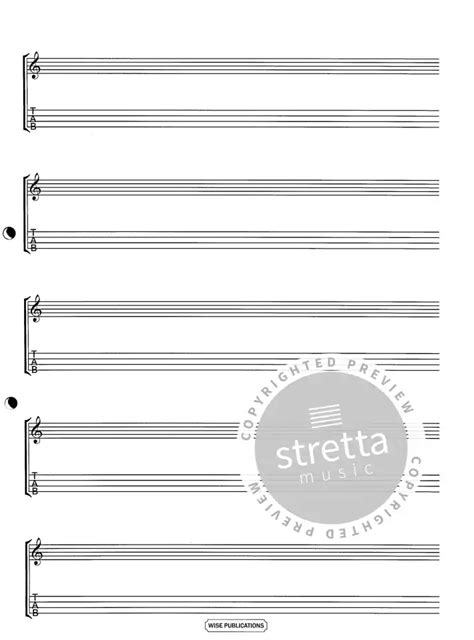 Ukulele Manuscript Paper Im Stretta Noten Shop Kaufen