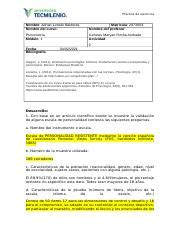 Ejercicio Alb Psicometria Docx Pr Ctica De Ejercicios Nombre