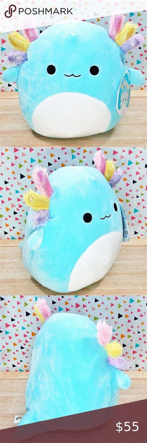 Squishmallow Irina The Blue Axolotl 8 Ultrasoft Stuffed Sealife Plush