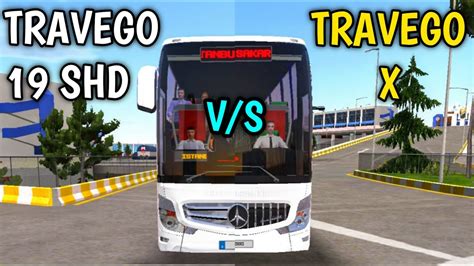 Mb Travego Shd V S Mb Travego X Bus Simulator Ultimate Youtube