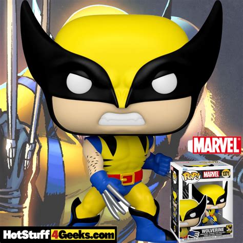 Wolverine 50th Anniversary Classic Funko Pop 1371