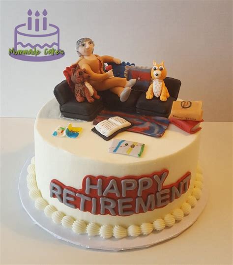 Retirement Cake Decorated Cake By Mommade Cakes Cakesdecor