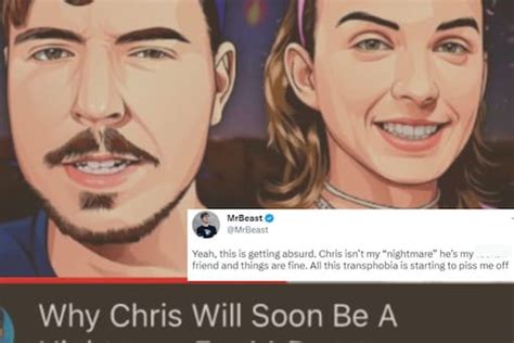 MrBeast Slams YouTuber Who Called His Friend Chris a 'Nightmare ...