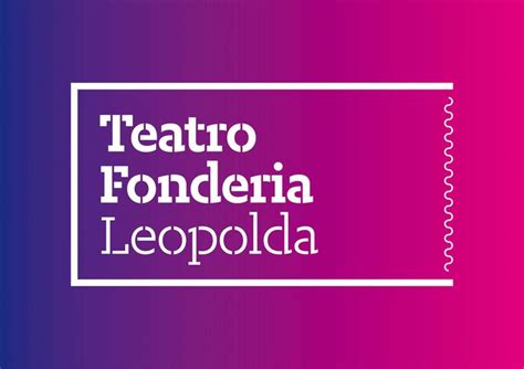 Teatro Fonderia Leopolda Follonica On Behance Teatro Typeface Behance