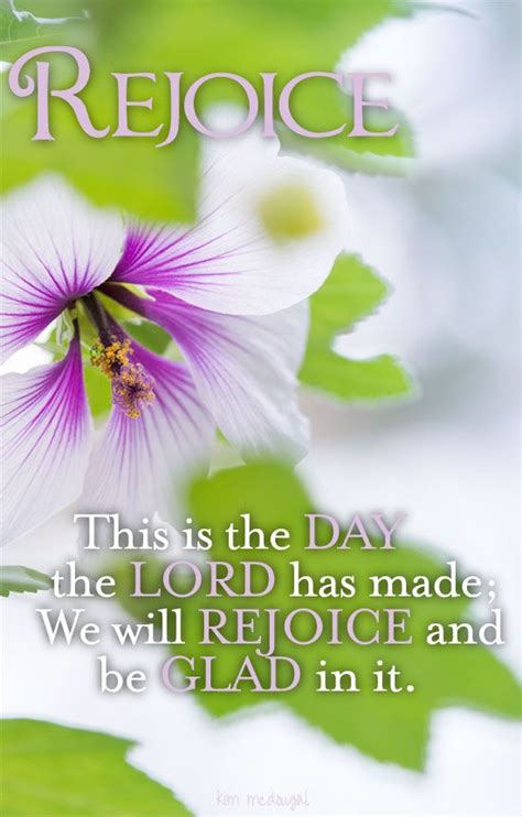 Psalm 11824 Kjv This Is The Day Which The Lord Hath Made We Will