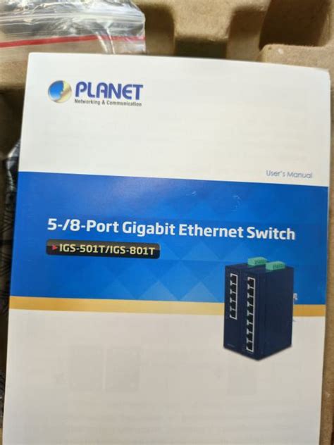 Planet Industrial Port Gigabit Ethernet Switch Igs T