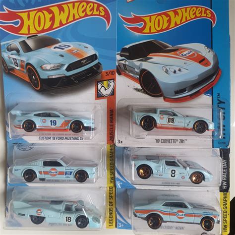 Jual Hot Wheels Gulf Series Ford Kota Banjarmasin My Hepi