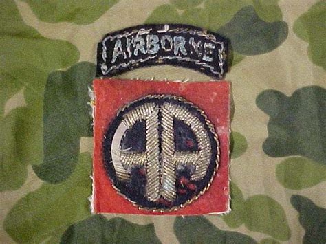 English Made 82nd Airborne patches on felt - ARMY AND USAAF - U.S. Militaria Forum