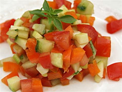 Tartare De Légumes Croquants Au Basilic Recette Par La Ptite Cuisine