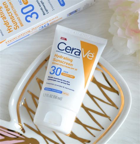 Cerave Tinted Sunscreen Spf Healthy Glow With Hydration