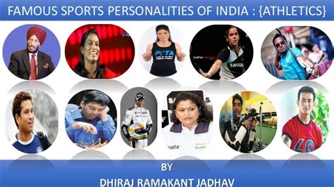 Famous sports personalities of india