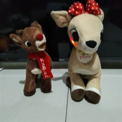 Rudolph The Red Nosed Reindeer Plush Set Hobbies Toys Toys Games