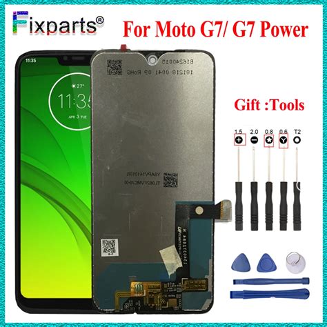 New For Motorola Moto G7 Xt1962 Lcd G7 Play Display Touch Screen Panel