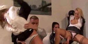 Strapon Lesbians Fucking Each Other In Hot Threeway Tnaflix