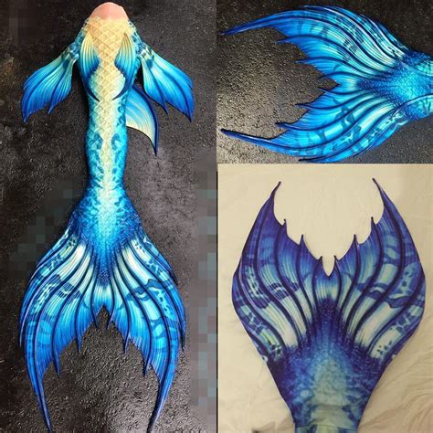 HOT Mermaid Tail With Monofin Swimming Cosplay Swimsuit Swimmable Suit Swimwear Women S Clothing